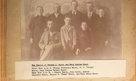 Big Mamma and brothers, she is back row right