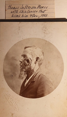 Thomas Jefferson Moore, Father of Mary Della (Moore) Manire