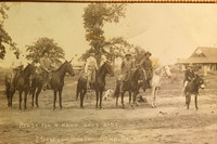 Roundup on Tump Moore's ranch, Alma, OK