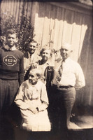 Hubert, Horace Bishop, Mary Della Manire, "Tump" Moore, Mary Louisa Dobson Moore