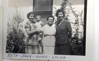 Janie, Beth, Mumsey and Annie (Mumsey's sister)