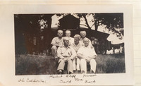 Six of the 11 Caldwell brothers and sisters