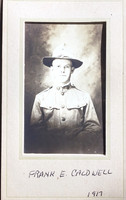 Pops in Army Uniform