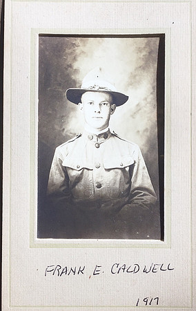 Pops in Army Uniform
