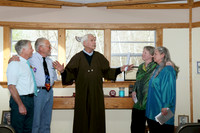Officiating the wedding