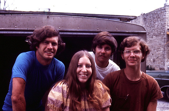 The Manire kids, in the 70s